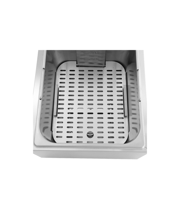 Fritadeira Elétrica Profissional Monofásica 2 Cubas 7+7L