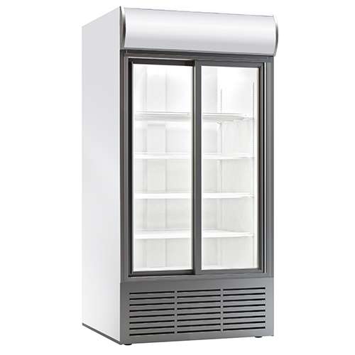 Armário Frigorífico Expositor Duplo 1068L, 0 / +10 ºC