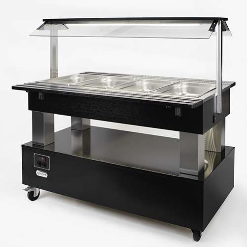 Buffet Refrigerado Estático GN 1/1 - Madeira Wengué
