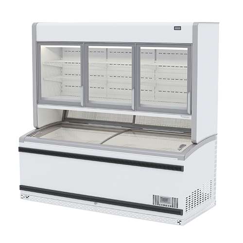 Expositor Congelados Vertical Duplo 1613L - Descongelação Automática