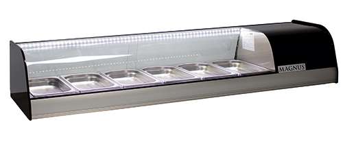 Vitrine Refrigerada para Tapas - 6 Containers GN1/3