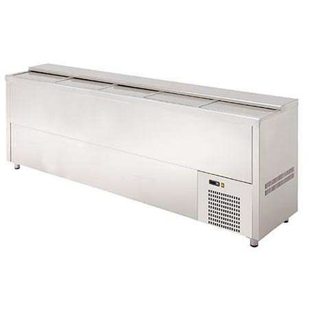 Arrefecedor de Garrafas Inox 5 Portas – 556 Litros