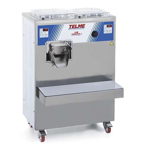 Máquina Combinada de Gelados 15-30L/h, Condensação a Água