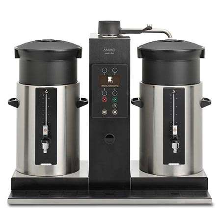 Máquina de Café de Filtro 60 L/h com 2 Recipientes Animo CB 2x10