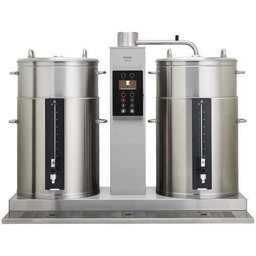 Máquina de Café de Filtro Industrial, 180L/h, 2 Containers