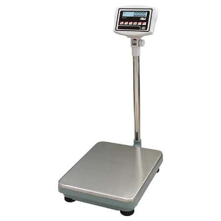 Báscula Plataforma 150 kg Cely – Visor LCD e Coluna (420x520 mm)