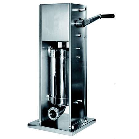 Enchedora de Chouriços Vertical 14L, 2 Velocidades para Produção Profissional
