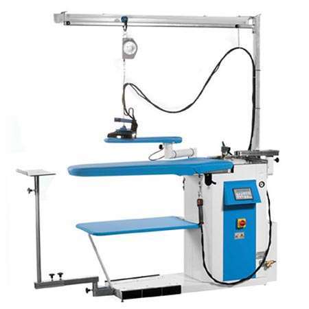 Tábua de Engomar Industrial com Aspiração e Vaporização 1200x400 mm