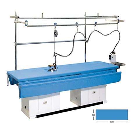 Máquina de Passar a Ferro Industrial para Cortinas 2500x800mm