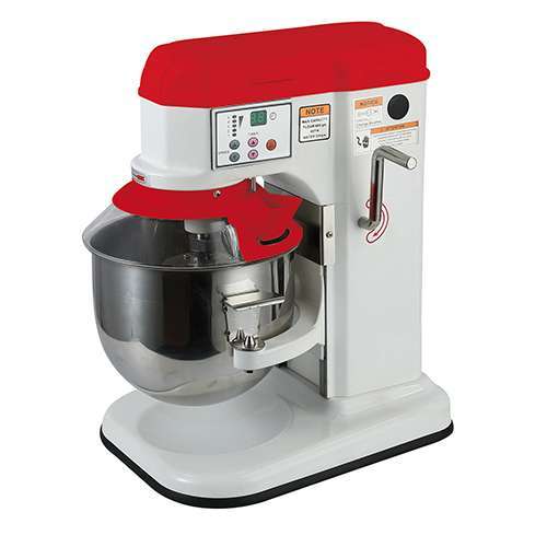 Batedeira planetária digital 7 litros para pastelaria e cozinha profissional