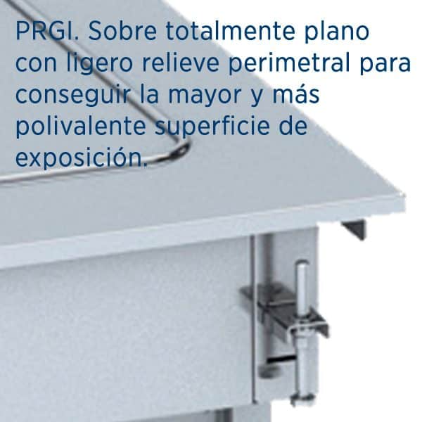 Buffet de Encastre Refrigerado 4 GN 1/1, 1 Nível, 335W