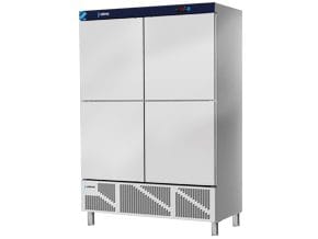 Armário Congelador Industrial de Aço Inoxidável 1200L