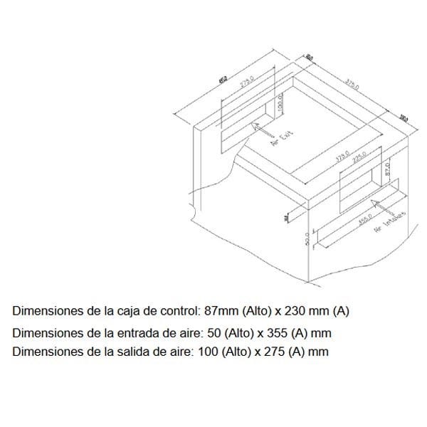 Placa Indução Wok Encastrável 3500W