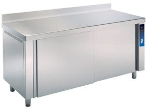 Mesa Quente Mural Aço Inox 1800x700mm ELÉTRICA
