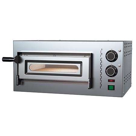 Forno de Pizza Elétrico Compacto com Câmara Refratária 350x350x170mm