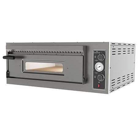 Forno de Pizza Elétrico Profissional – 1 Câmara, 6 Pizzas (Ø34 cm)