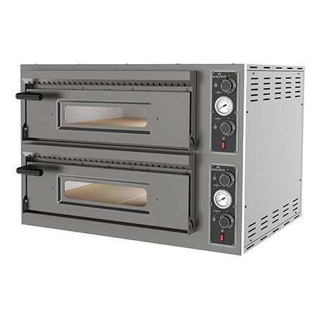 Forno Elétrico para Pizzas, 2 Câmaras, 6+6 Pizzas Ø34cm