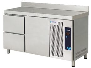 Mesa Refrigerada Gastronómica Linha 700 c/ Bancada e Gavetas