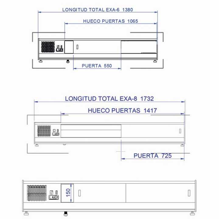 Vitrine Refrigerada para Tapas e Pizzas Curva, 8 Cubas GN 1/3