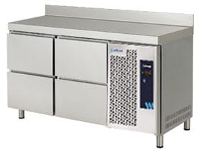 Mesa Refrigerada Gastronorm Linha 700 com 4 Gavetas