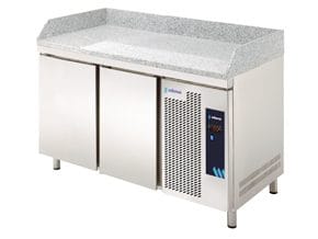 Mesa Refrigerada para Pizzaria 1400mm com Tampo em Granito