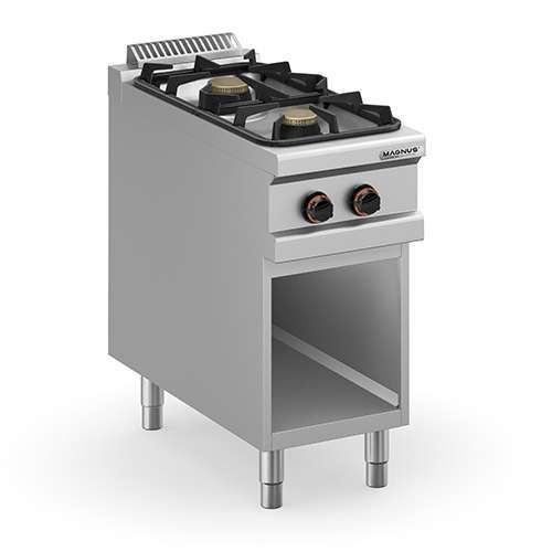 Fogão a Gás Linha 900 com 2 Queimadores Móvel, 18 kW