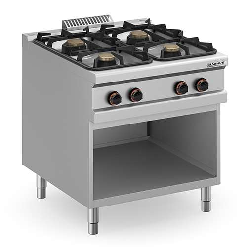 Fogão a Gás Linha 900 Magnus 4 Bicos Queimadores Móvel