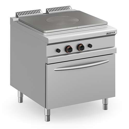 Placa Radiante a Gás Linha 900 com Forno GN2/1 Integrado