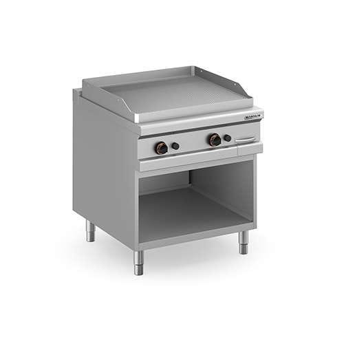 Fry-top a Gás Linha 900, Placa Canelada 780x720 mm