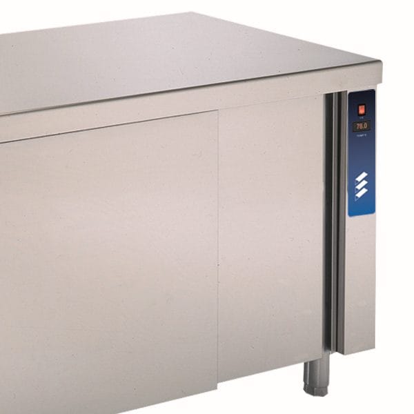 Mesa Mural Inox com Portas de Correr 1800x700x850mm