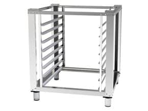 Suporte de Forno Industrial Inox 590x580x850mm para 8 Tabuleiros