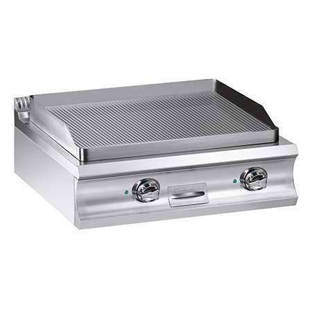 Fry-Top Elétrico Linha 900 Chapa Canelada 780x720 mm