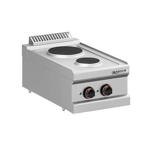 Fogão Elétrico Bancada Linha 700 c/ 2 Placas Redondas (4.1 kW)