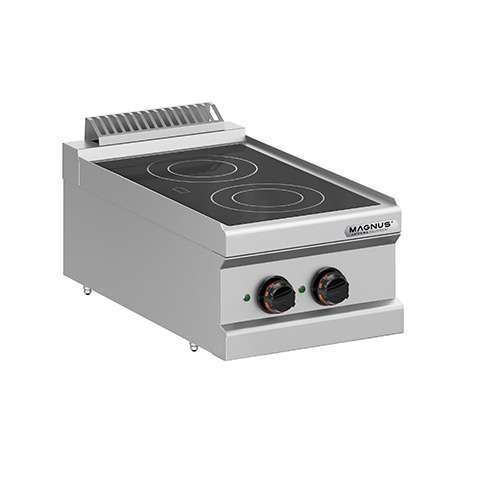 Fogão Elétrico 2 Placas Vitrocerâmicas Bancada Linha 700, 4.3 kW