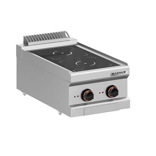 Fogão de Indução Elétrico Linha 700 - 2 Zonas, Bancada