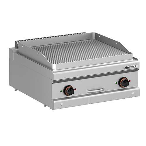 Fry-top Elétrico Duplo Canelado Linha 700, 650x570 mm