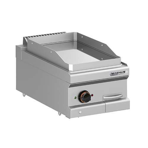 Fry-top elétrico Linha 700, placa lisa cromoduro 350x570 mm