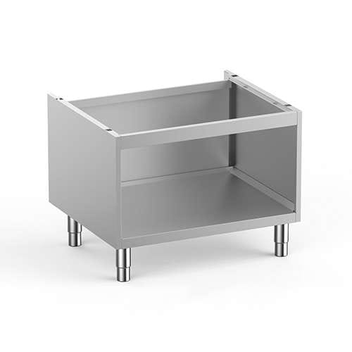 Base Aberta Linha 700 80x70, Inox