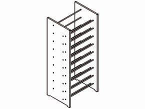 Estante Garrafeira Enolux para Caves de Vinhos, 2300 mm