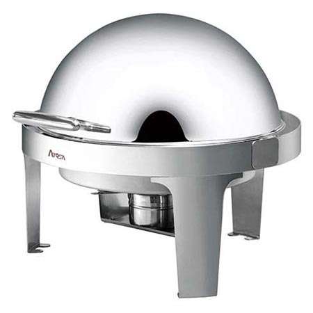Chafing Dish em Inox com Tampa de Fecho Suave