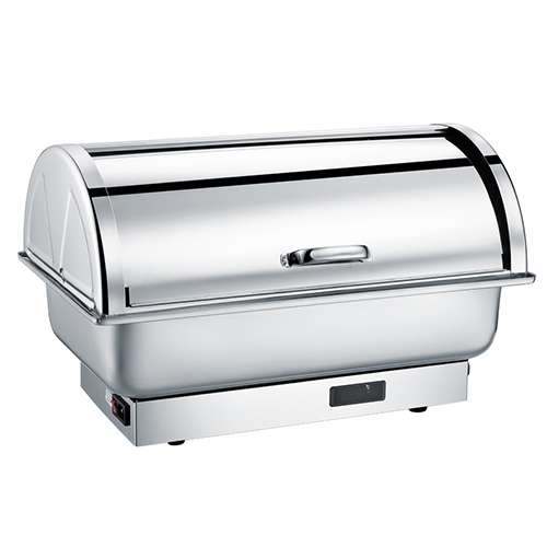 Chafing Dish Elétrico GN1/1 com Tampa Basculante Flexível de 9 Litros