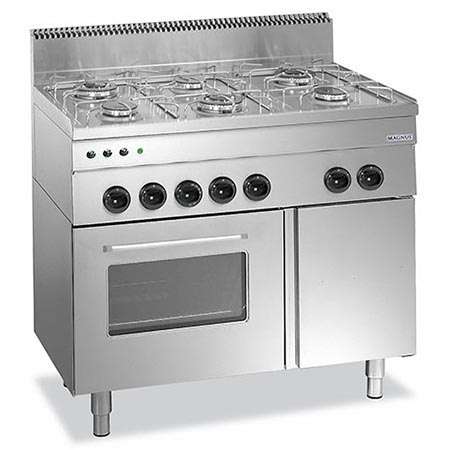 Fogão a Gás Linha 550 c/ 6 Queimadores e Forno Multifunções