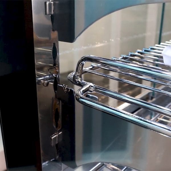 Vitrina Expositora Refrigerada para Sobremesas 146L