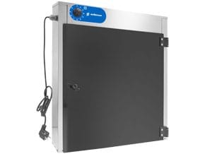Esterilizador UV de Facas em Aço Inox p/ Cozinha Profissional, 14 Facas