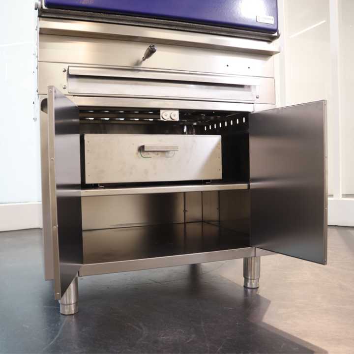 Suporte de Forno a Carvão Inox 830x739x697 mm