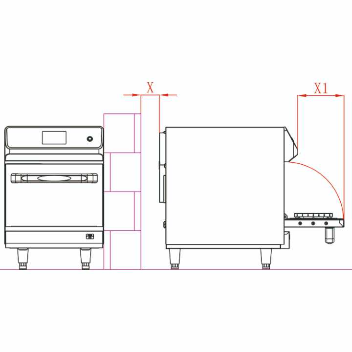 Forno Ultrarrápido Combi Chefs - 3300W
