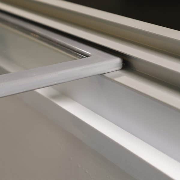 Arca Congeladora Horizontal 191L com Porta de Vidro Deslizante