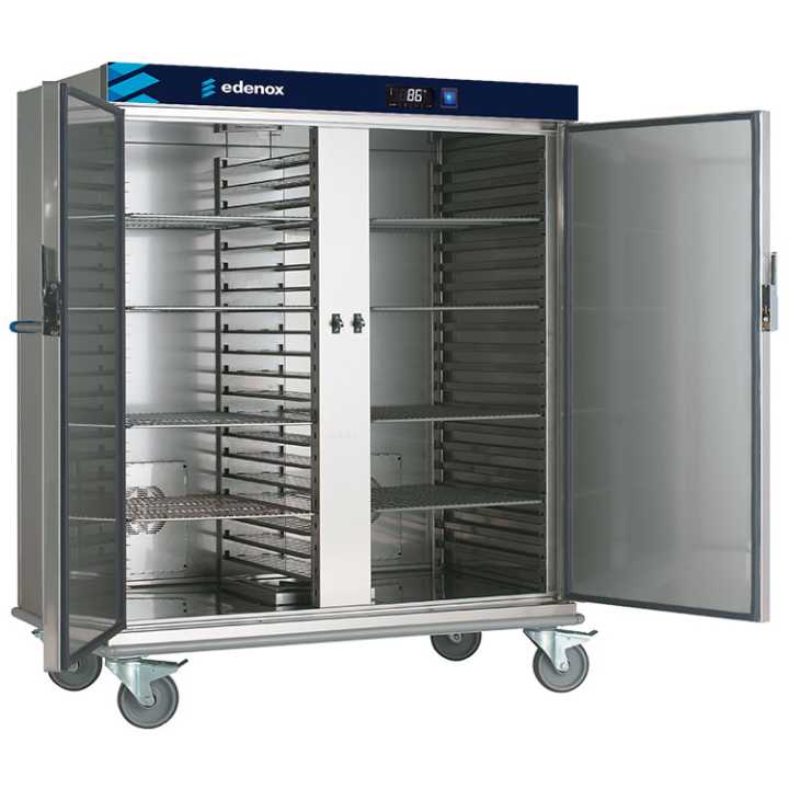 Carro Quente e Termoservidor GN 2/1, 1489mm, Capacidade 40 Pratos