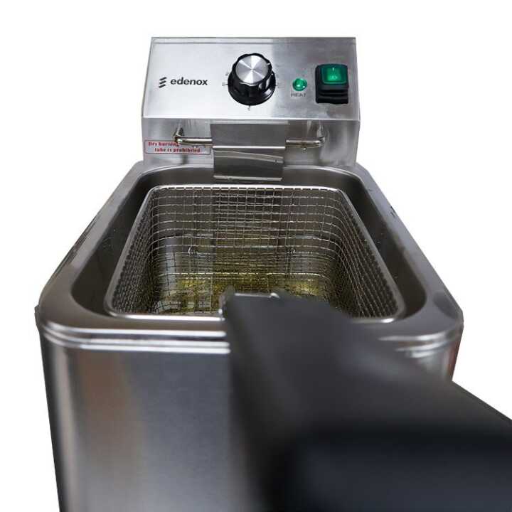Fritadeira Elétrica Simples 4 Litros - Aço Inoxidável