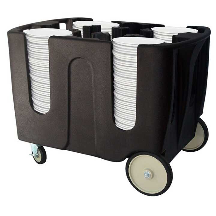 Carrinho Transporte Pratos Polietileno 180-480 Pratos (Ø18-32 cm)